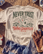 SHUFFLES TWICE