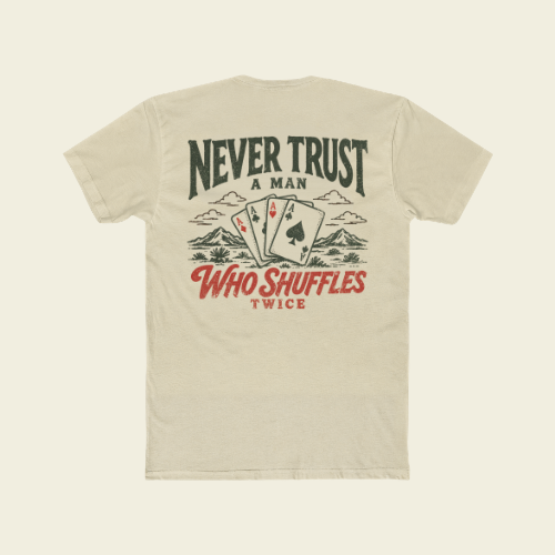 SHUFFLES TWICE