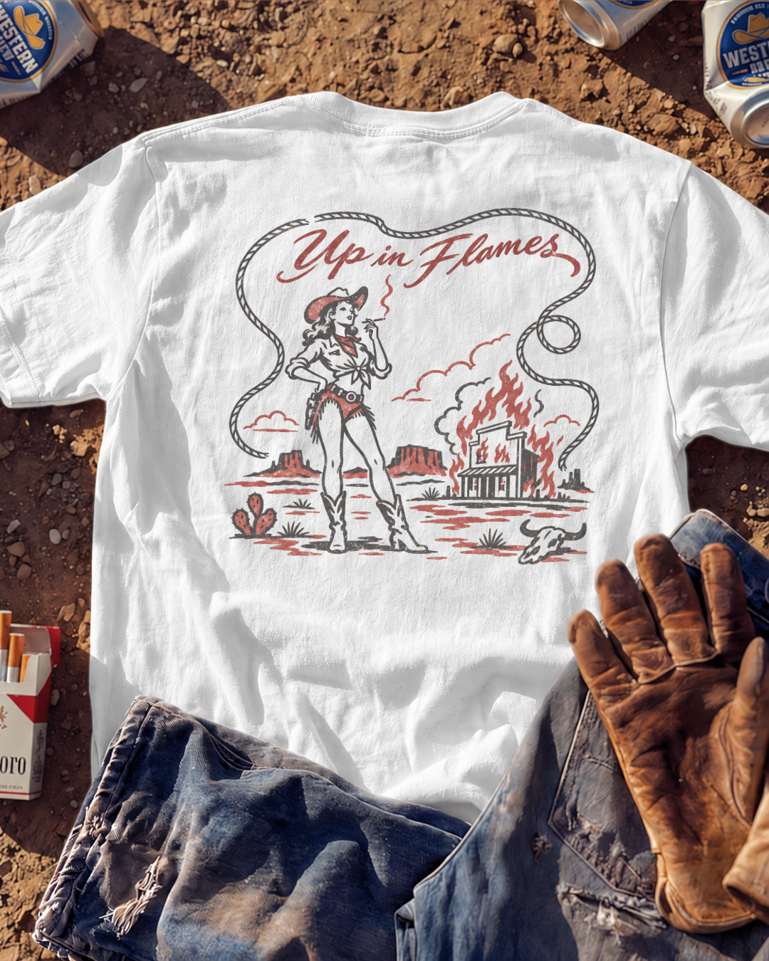 UP IN FLAMES