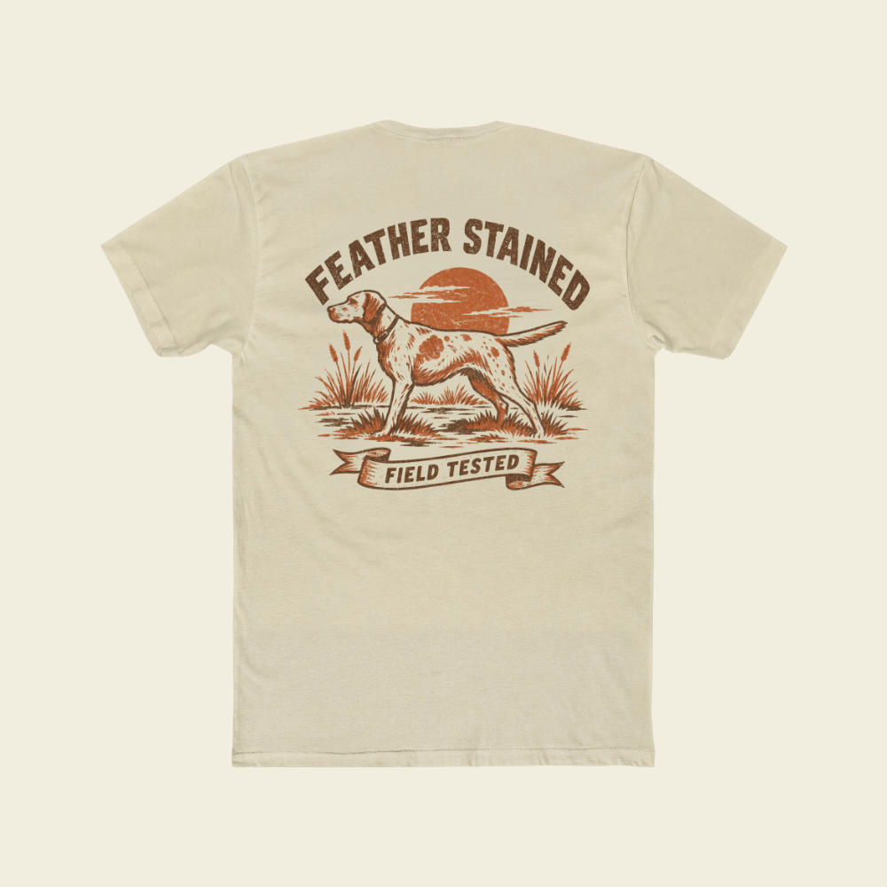 FEATHER STAINED